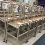 tube bending modular frame for fresh produce for marco